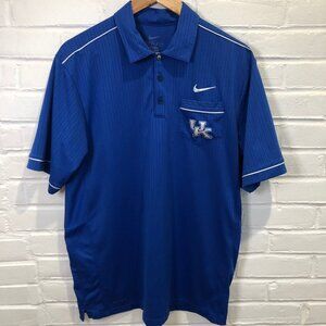 Nike Dri-Fit University of Kentucky Wildcats Golf Polo Shirt Men’s Medium